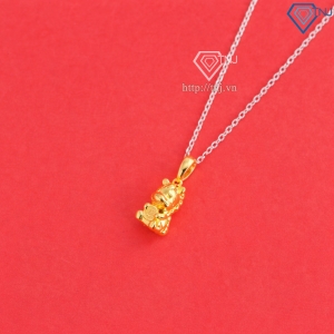 Dây chuyền cho bé hình con ngựa vàng DCT0136 - Trang Sức TNJ