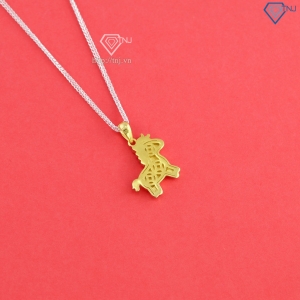 Dây chuyền cho bé hình con ngựa vàng khắc tên DCT0137- Trang Sức TNJ