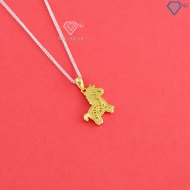 Dây chuyền cho bé hình con ngựa vàng khắc tên DCT0137- Trang Sức TNJ