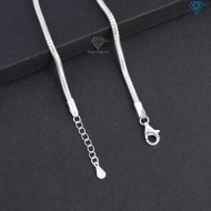 Lắc tay bạc nam đơn giản tròn LTA0046 - Trang Sức TNJ