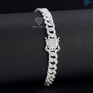 Lắc tay nam Cuban mắt xích bản nhỏ 6mm LTA0119 - Trang Sức TNJ
