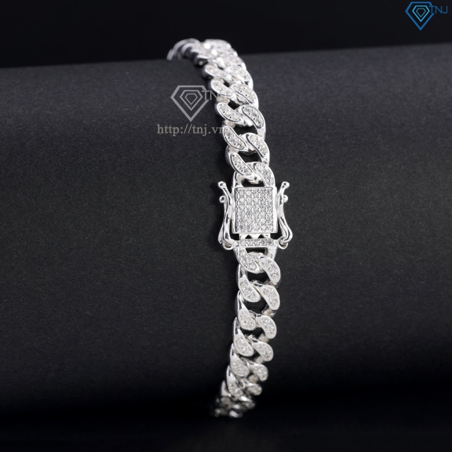 Lắc tay nam Cuban mắt xích bản nhỏ 6mm LTA0119 - Trang Sức TNJ