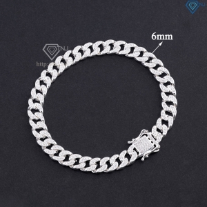Lắc tay nam Cuban mắt xích bản nhỏ 6mm LTA0119 - Trang Sức TNJ