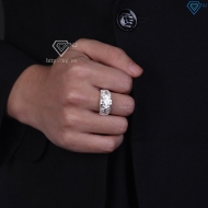 Nhẫn nam bạc hình ngựa cho người tuổi ngọ NNA0894 - Trang sức TNJ