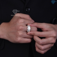 Nhẫn nam bạc hình ngựa cho người tuổi ngọ NNA0894 - Trang sức TNJ