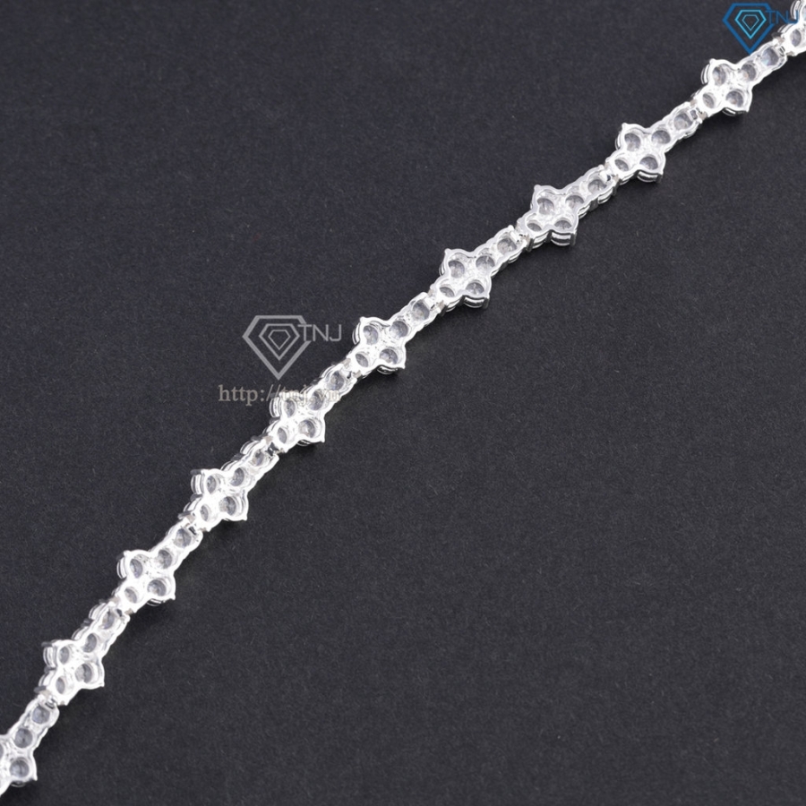 Lắc tay Tennis bạc hình thánh giá LTA0239 - Trang Sức TNJ