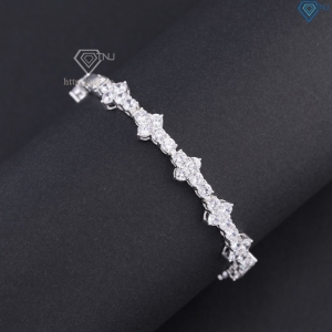 Lắc tay Tennis bạc hình thánh giá LTA0239 - Trang Sức TNJ