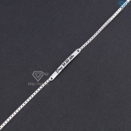 Lắc tay bạc nam khắc tên theo yêu cầu LTA0240- Trang Sức TNJ