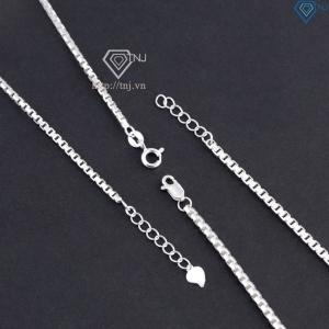 Vòng tay đôi bạc vòng tay cặp bạc khắc chữ cái theo yêu cầu LTD0067