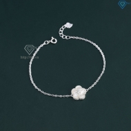 Lắc tay bạc nữ hoa 5 cánh đơn giản LTN0458