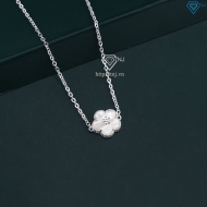 Lắc tay bạc nữ hoa 5 cánh đơn giản LTN0458