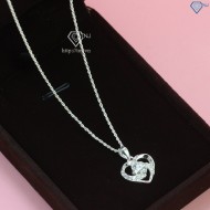 Quà  8 3 cho người yêu dây chuyền kim cương Moissanite DCNM0007