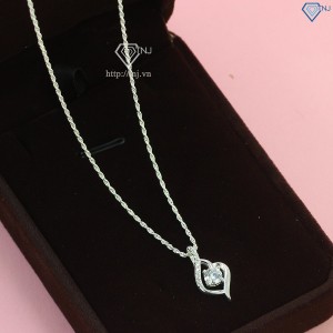 Quà 8 3 cho người yêu dây chuyền nữ Moissanite DCNM0009