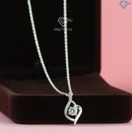 Quà 8 3 cho người yêu dây chuyền nữ Moissanite DCNM0009