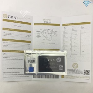 Quà 8 3 cho người yêu dây chuyền nữ Moissanite DCNM0009