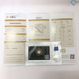 Quà 8 3 cho người yêu lắc tay cỏ 4 lá đính full kim cương Moissanite d