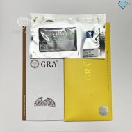 Quà 8 3 cho người yêu lắc tay bạc nữ mặt tròn đính kim cương LTNM0019