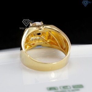 Nhẫn nam bạc kim tiền xi mạ vàng 18k NNA0604-XV