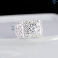 Nhẫn nam bạc đính đá cao cấp NNA0896