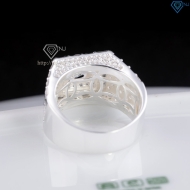 Nhẫn nam bạc đính đá cao cấp NNA0896