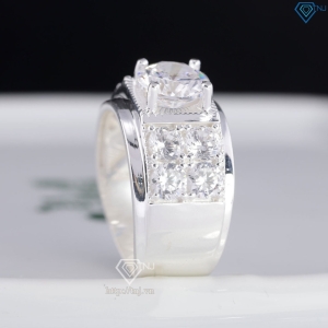 Nhẫn nam bạc cách điệu Hà Nội NNA0900