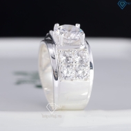 Nhẫn nam bạc cách điệu Hà Nội NNA0900