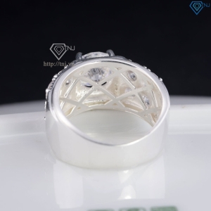 Nhẫn nam bạc cách điệu Hà Nội NNA0900