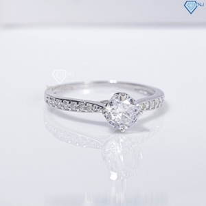 Nhẫn bạc nữ xi kim đơn giản NN0552-XK