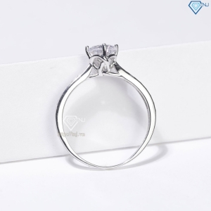 Nhẫn bạc nữ xi kim đơn giản NN0552-XK