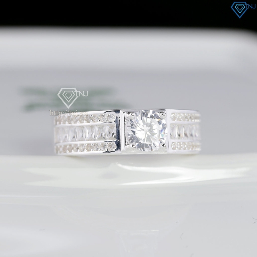 Nhẫn bạc nam bản nhỏ giá rẻ NNA0902