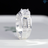 Nhẫn bạc nam đẹp đính đá NNA0903- Trang sức TNJ