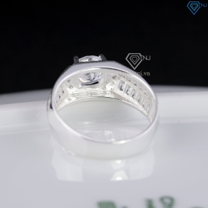 Nhẫn bạc nam đẹp đính đá NNA0903- Trang sức TNJ