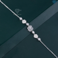Lắc tay bạc nữ cỏ 4 lá may mắn LTN0462 - Trang Sức TNJ