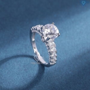 Nhẫn bạc nữ cao cấp xi kim đẹp NN0560-XK