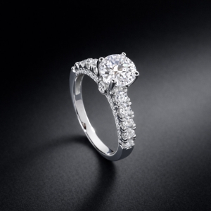 Nhẫn bạc nữ cao cấp xi kim đẹp NN0560-XK