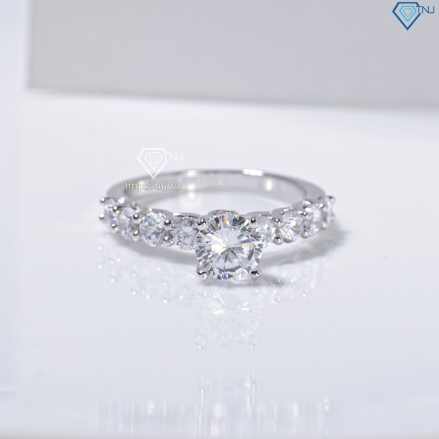 Nhẫn bạc nữ xi kim 925 cao cấp sang trọng NN0564-XK