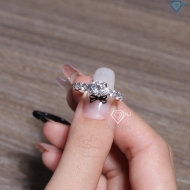 Nhẫn bạc nữ xi kim 925 cao cấp sang trọng NN0564-XK
