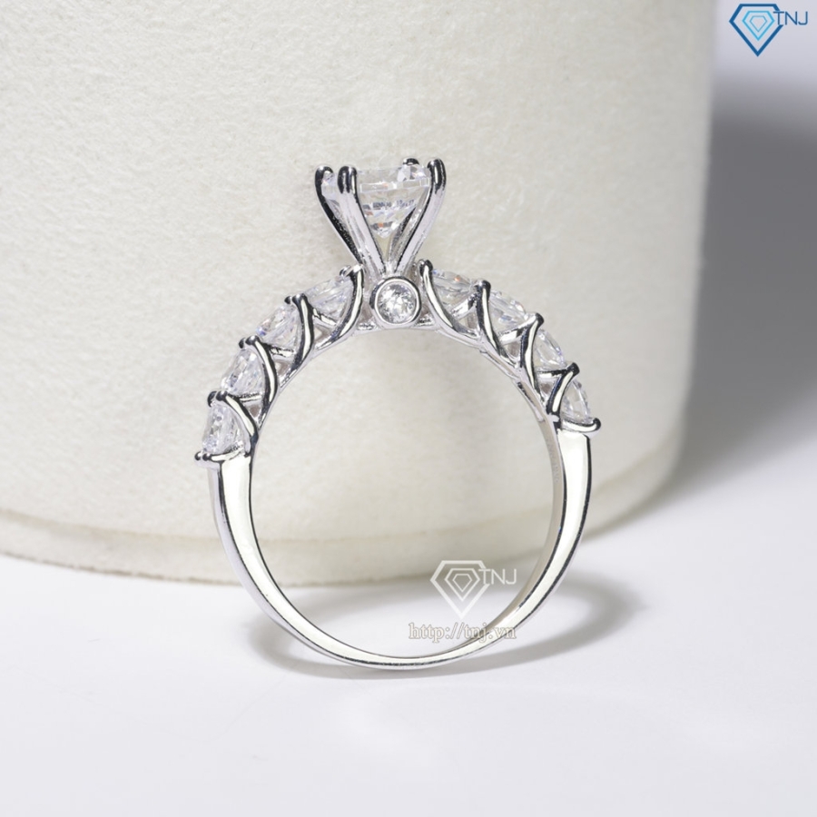 Nhẫn bạc nữ xi kim 925 cao cấp sang trọng NN0564-XK