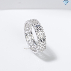 Nhẫn bạc nữ dạng tròn kim tiền xi kim NN0570-XK