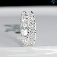 Nhẫn nam bạc dạng tròn giá rẻ NNA0904