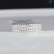 Nhẫn nam bạc dạng tròn giá rẻ NNA0904