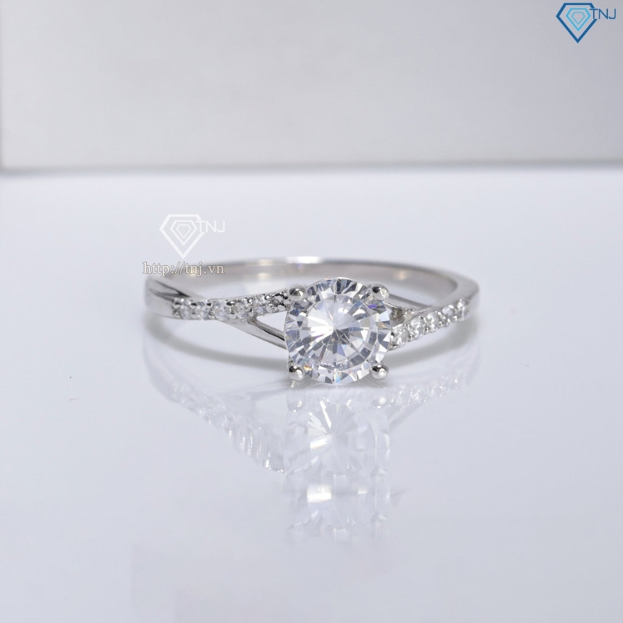 Nhẫn bạc nữ xi kim giá rẻ NN0571-XK