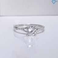 Nhẫn bạc nữ xi kim giá rẻ NN0571-XK