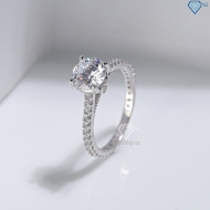 Nhẫn bạc nữ xi kim sang trọng đẹp NN0573-XK
