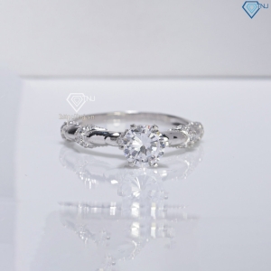 Nhẫn bạc nữ xi kim 925 thiết kế NN0574-XK