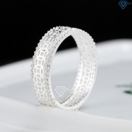 Nhẫn nam kim tiền bằng bạc bản nhỏ NNA0906 - Trang Sức TNJ