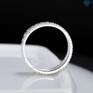 Nhẫn nam kim tiền bằng bạc bản nhỏ NNA0906 - Trang Sức TNJ