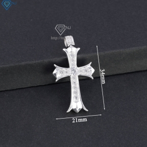 Mặt dây chuyền nam thánh giá đính đá MDCA0208