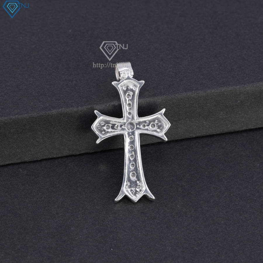 Mặt dây chuyền nam thánh giá đính đá MDCA0208