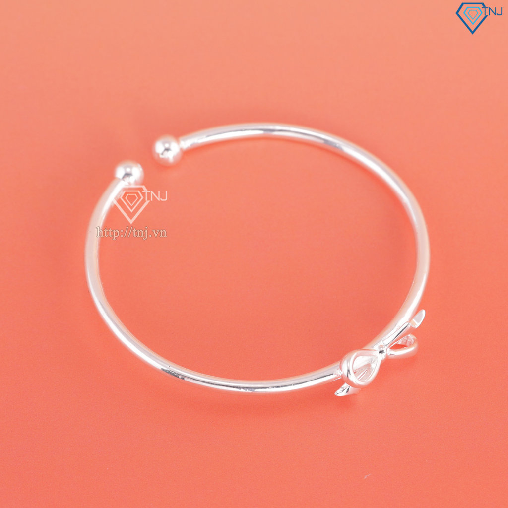 Lắc tay nữ hình nơ dạng kiềng LTN0432